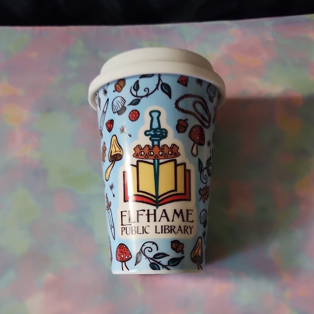 Elfhame Public Library Travel Mug